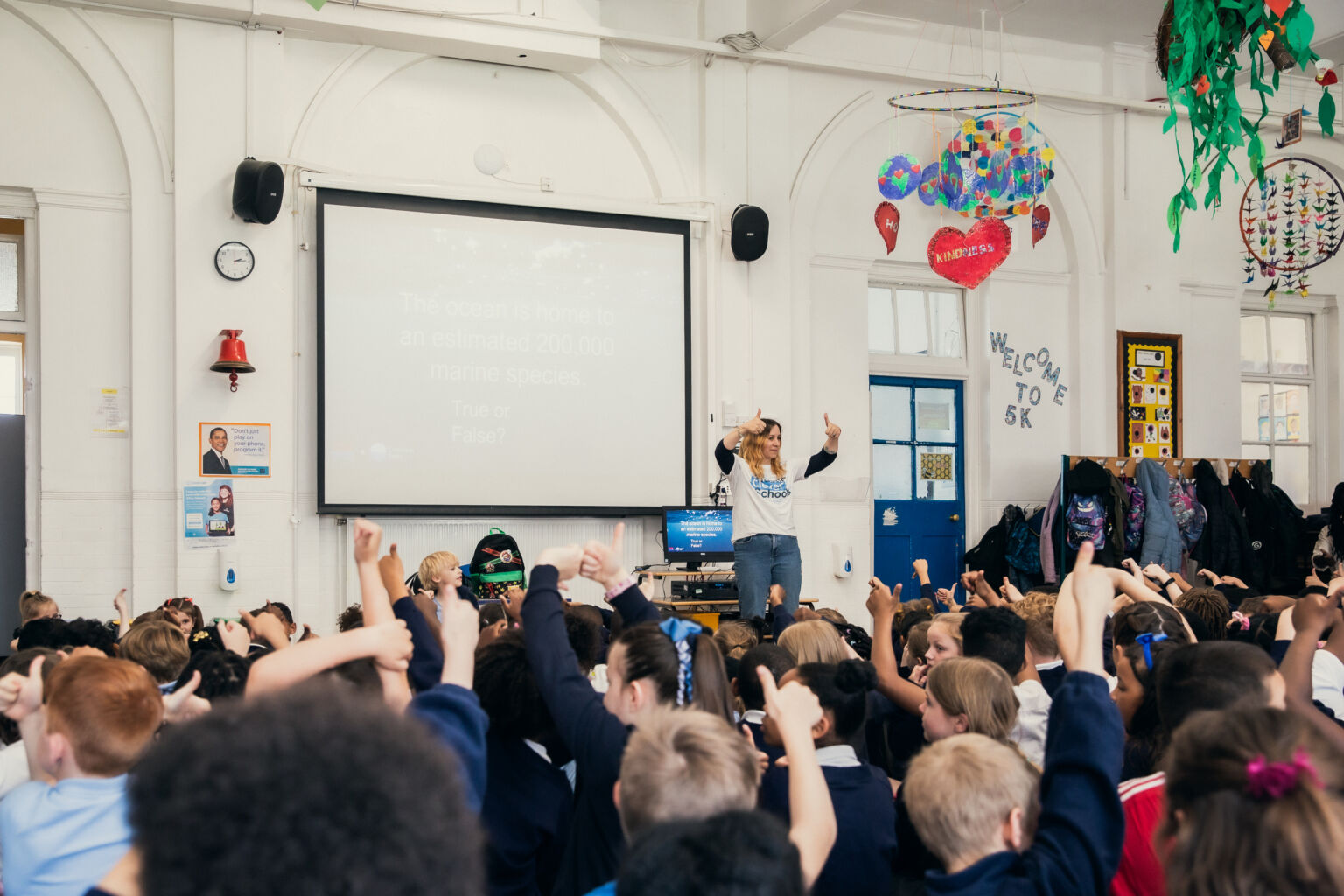 Whole School Assembly Plastic Clever Schools